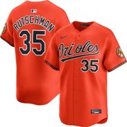 Nike Men's Nike Adley Rutschman Orange Baltimore Orioles 2nd Alternate Limited Player Jersey