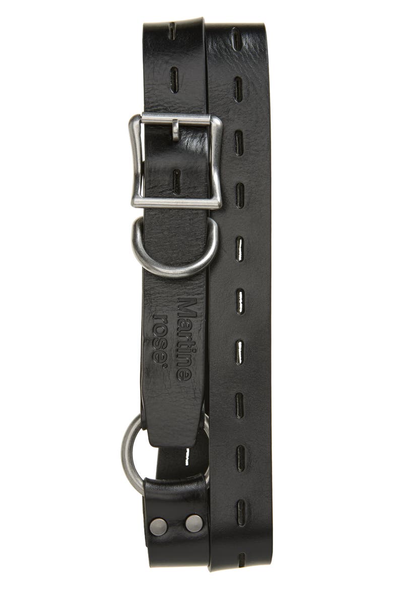 Martine Rose Bondage Leather Belt (Men) | Nordstrom