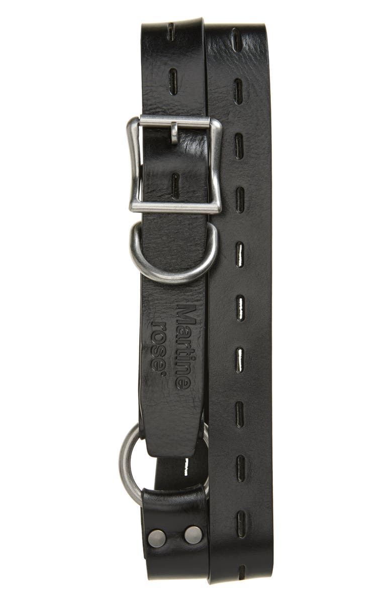 Martine Rose Bondage Leather Belt | Nordstrom