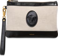 Versace Rivière Canvas Pouch