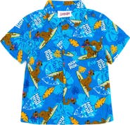 Scooby-Doo Hawaiian Button Down Shirt
