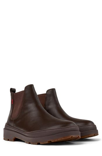 Camper Brutus Trek Waterproof Chelsea Boot In Brown
