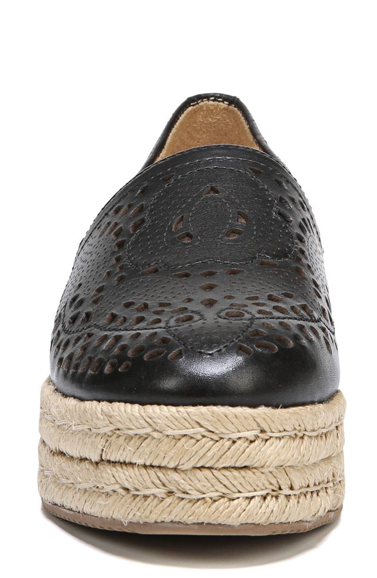 Naturalizer Thea Perforated Platform Espadrille, Alternate, color, 