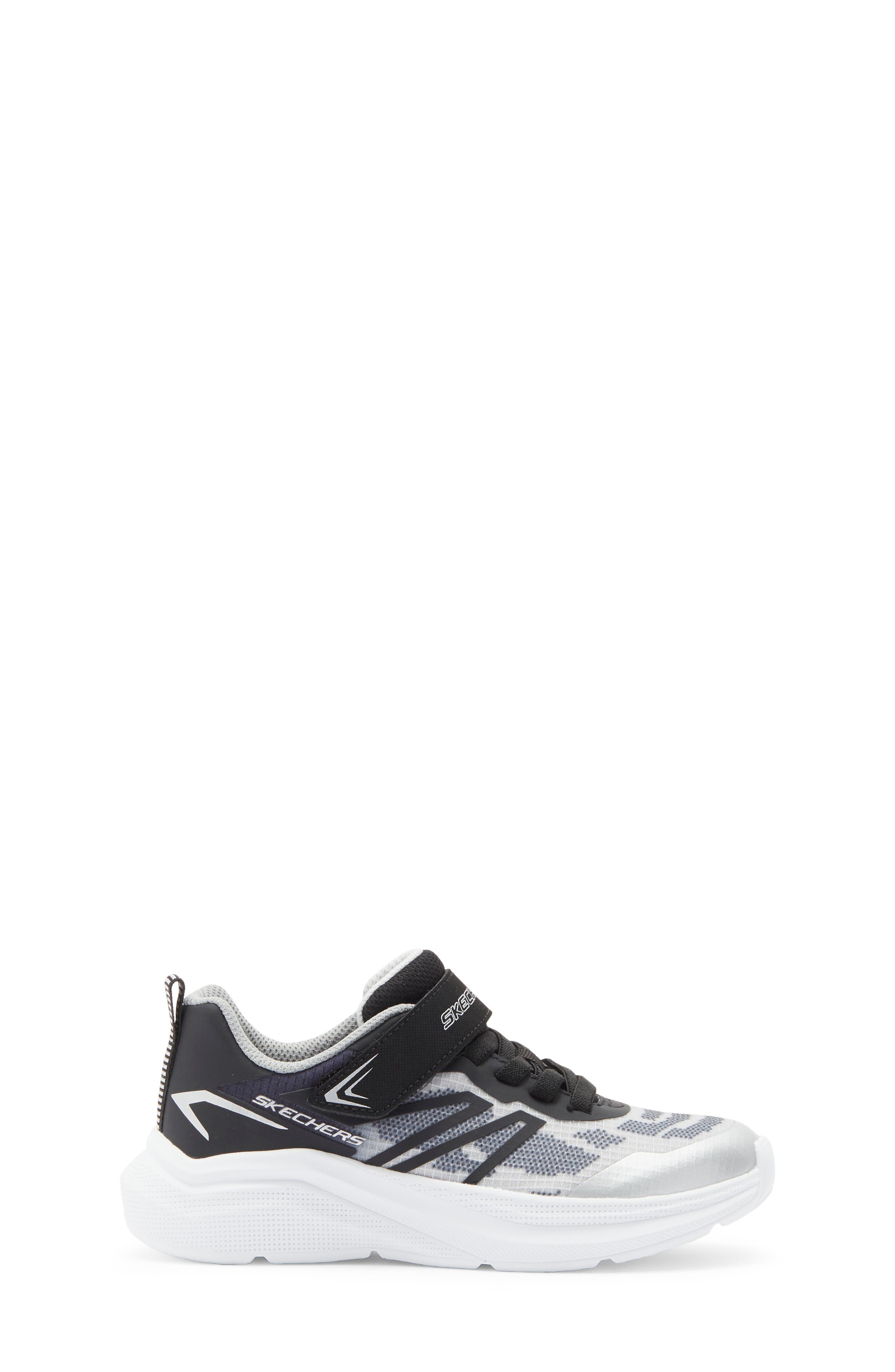 Kids' Microspec Velocity Sneaker, Alternate, color, SLATE BLACK