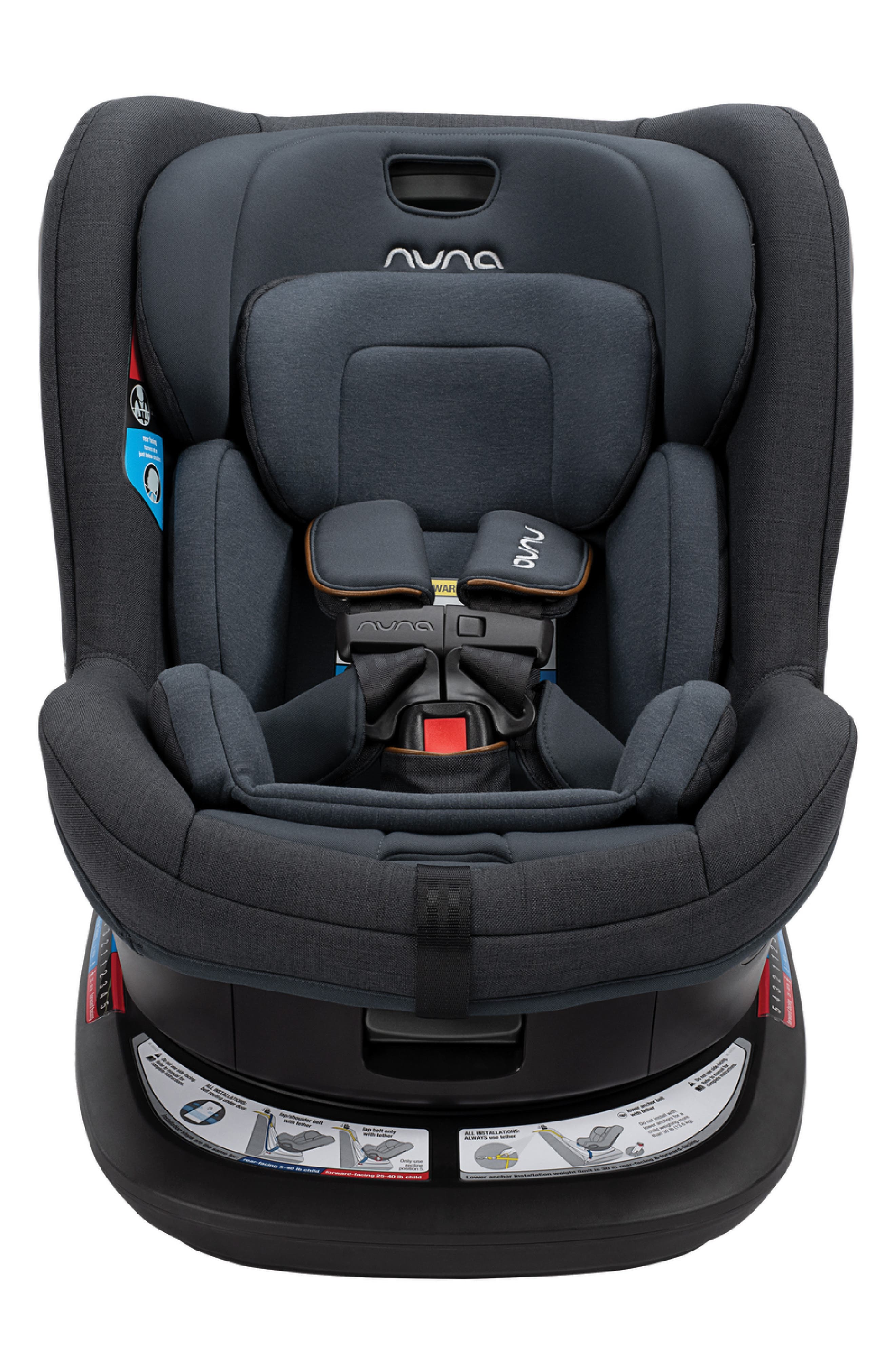 Nuna REVV® Rotating Convertible Car Seat in Dark Blue 