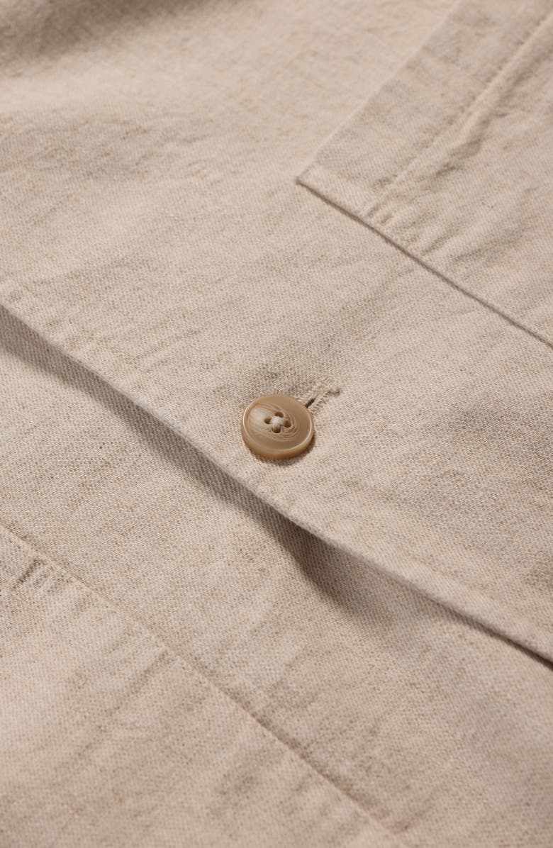 Seasalt Cornwall Messack Cotton & Linen Sport Coat, Alternate, color, Undyed Linen