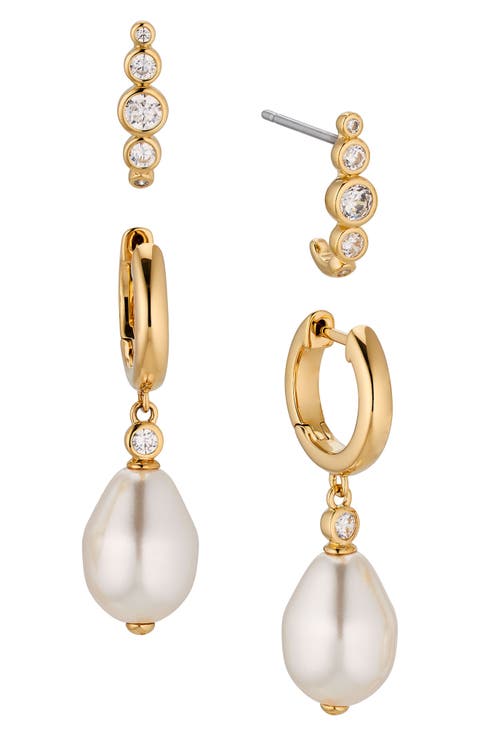 Siren Set of 2 Hoop Earrings