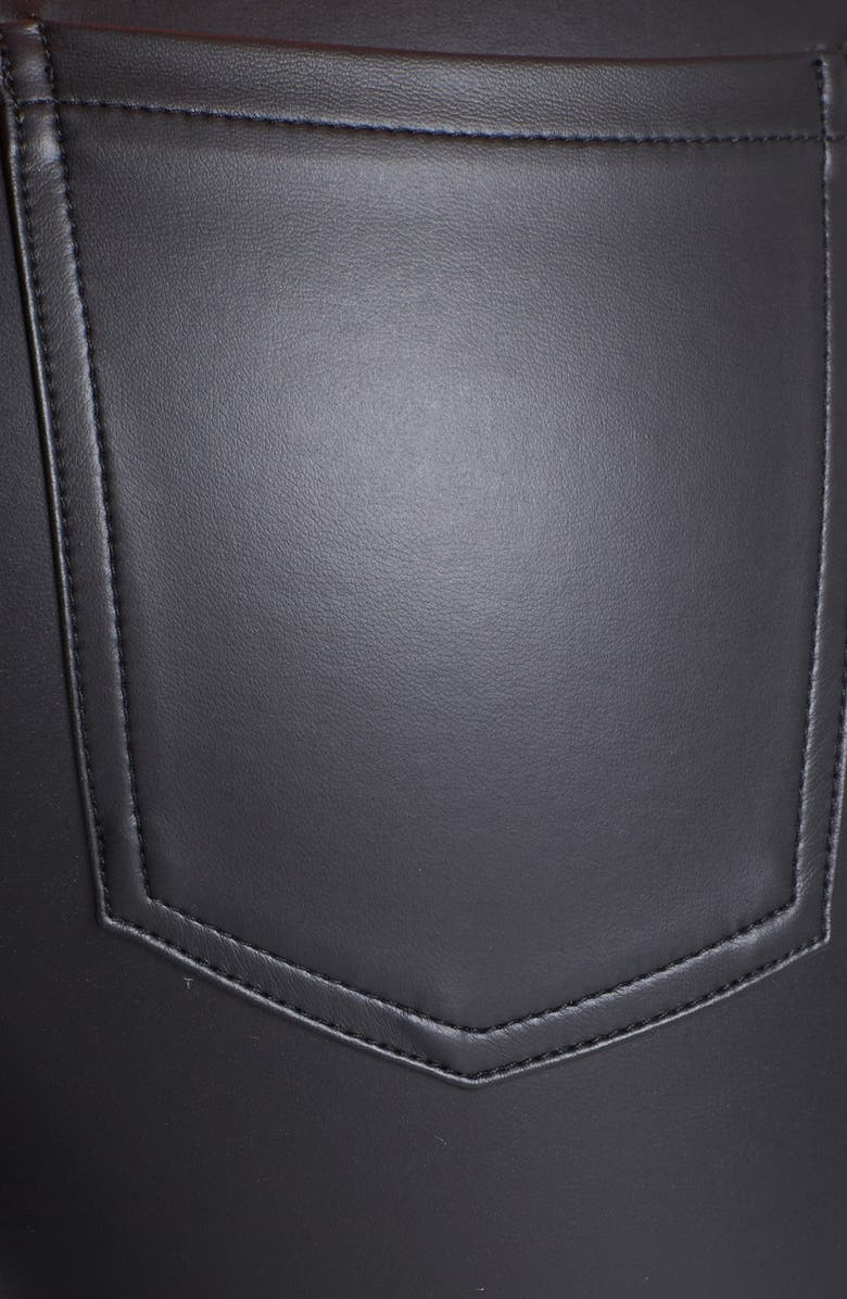 Hue 'Leatherette' Leggings, Alternate, color, 