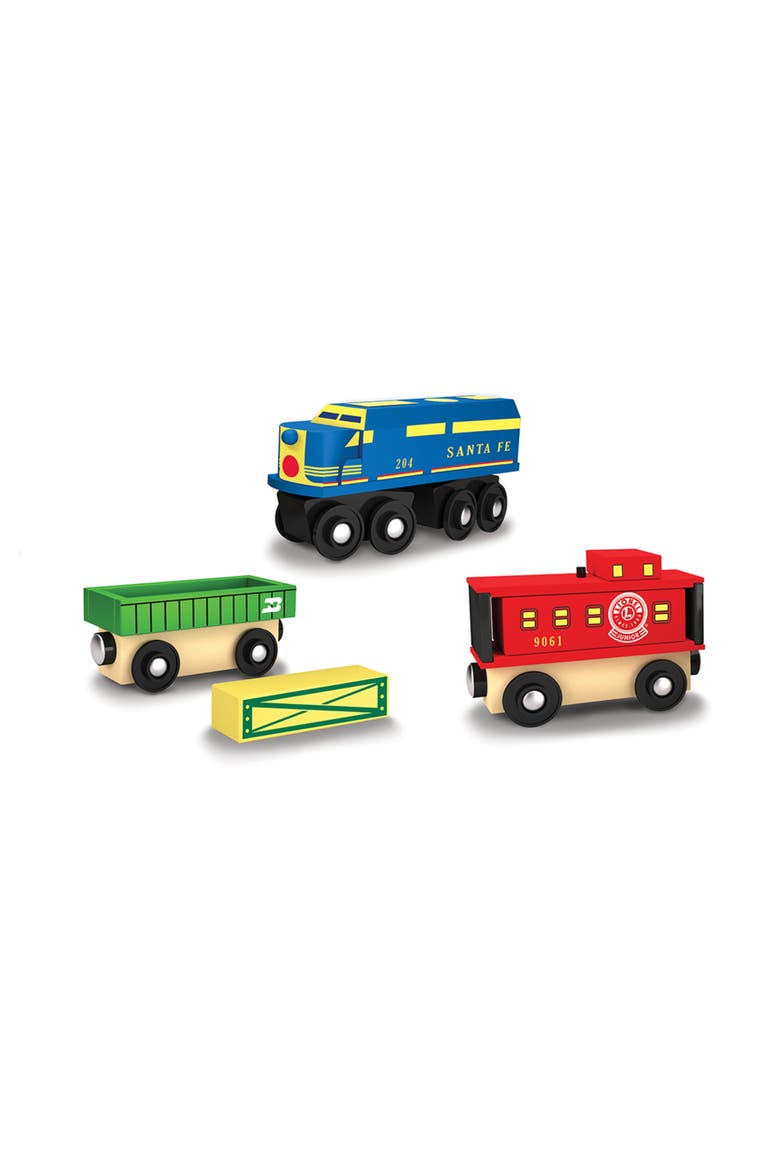 Lionel - Santa Fe Cargo Toy Train Set, Alternate, color, Multicolor
