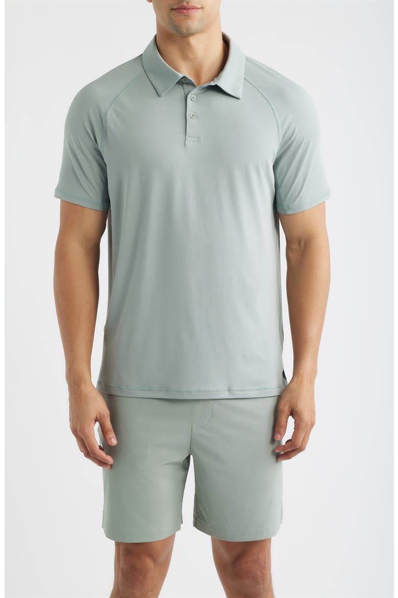 Endurance Performance Polo, Main, color, GREEN SLATE
