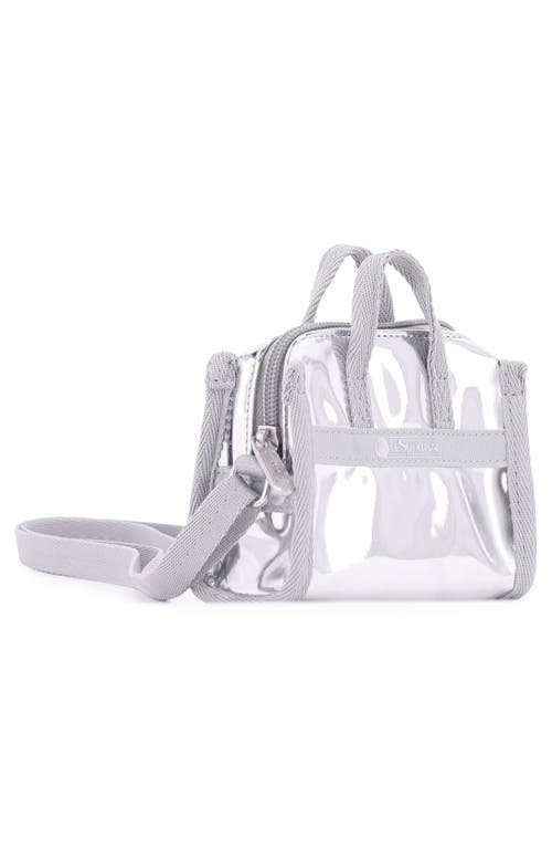 LESPORTSAC LESPORTSAC MIRROR MICRO TOP HANDLE BAG