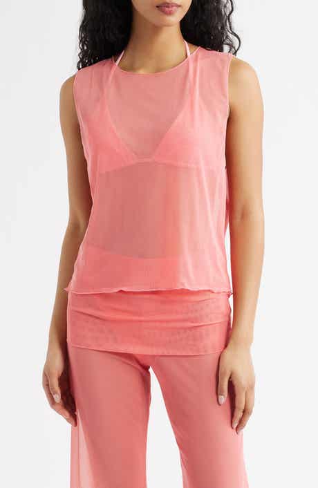 Melody Sheer Mesh Tank
