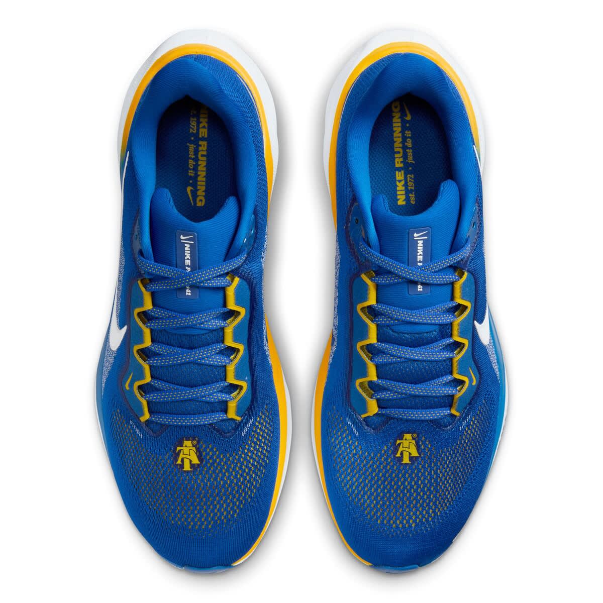 Unisex Nike Royal North Carolina A&T Aggies Zoom Pegasus 41 Running Shoes, Alternate, color, Royal