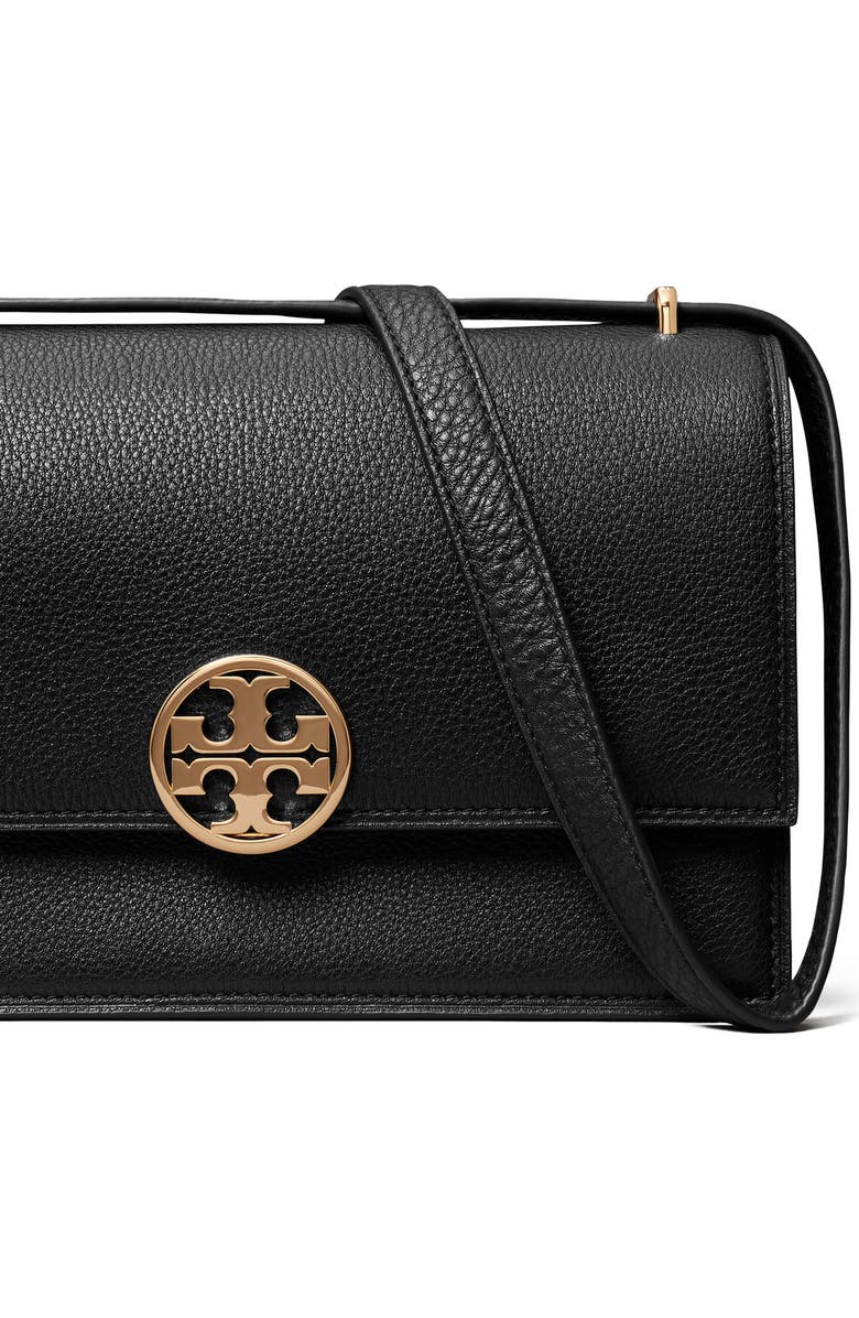 Tory Burch Miller Leather Convertible Shoulder Bag, Alternate, color,