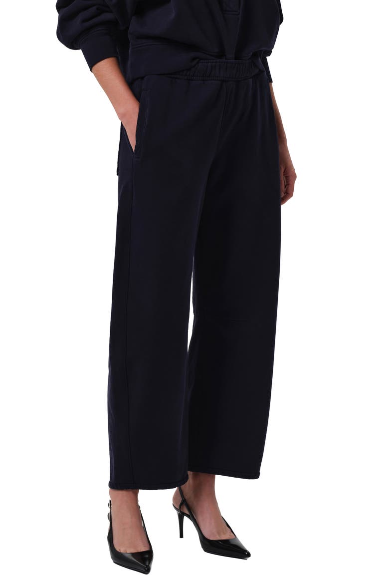 Miro Cotton Fleece Sweatpants, Main, color, NAVY
