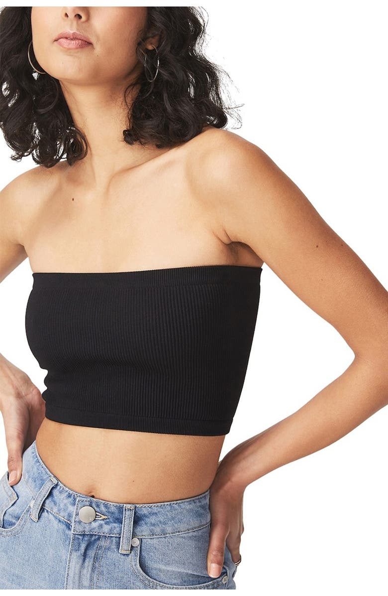 Cotton On Samantha Seam Free Rib Tube Top, Main, color, 
