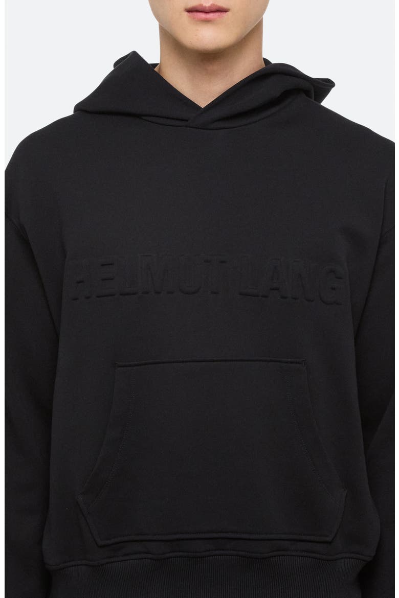 Embossed Studio Logo Hoodie, Alternate, color, BLACK