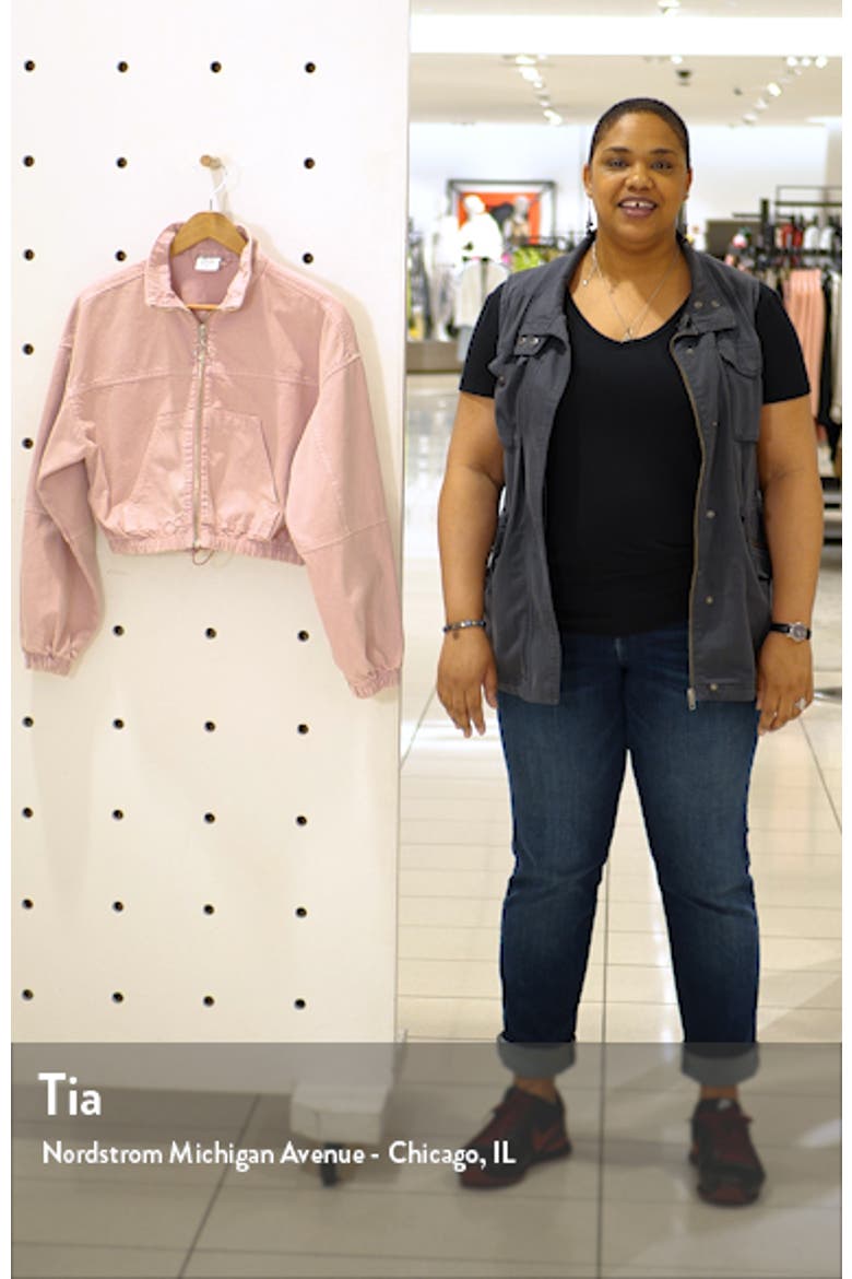 Blaze Twill Crop Jacket video