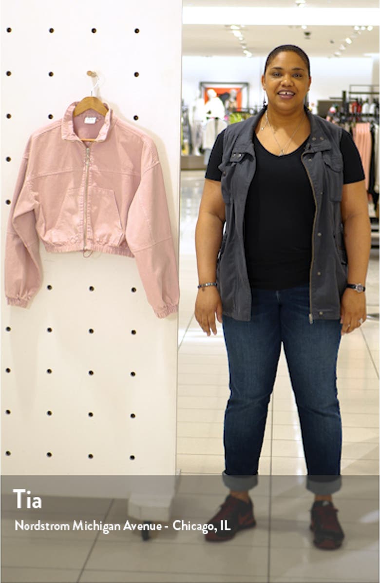 Blaze Twill Crop Jacket, sales video thumbnail