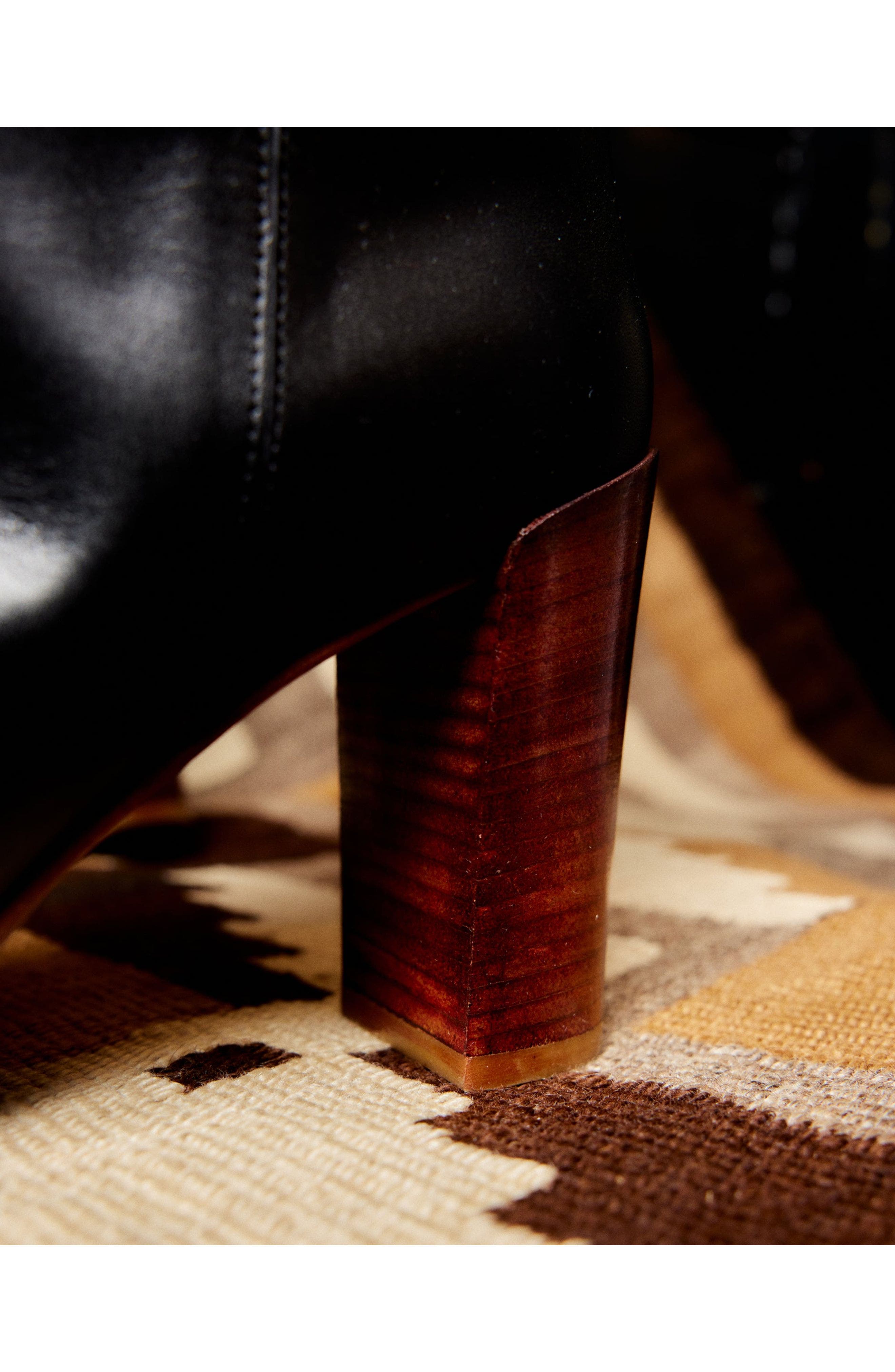 Fortela Elizabeth High Boots, Alternate, color, Black