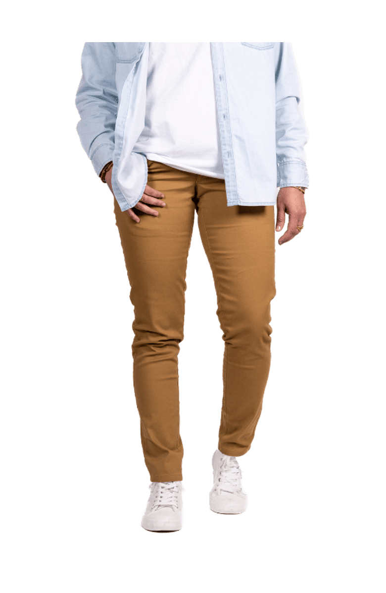 Dapper Boi Slim Khaki Chino Pants, Main, color, 