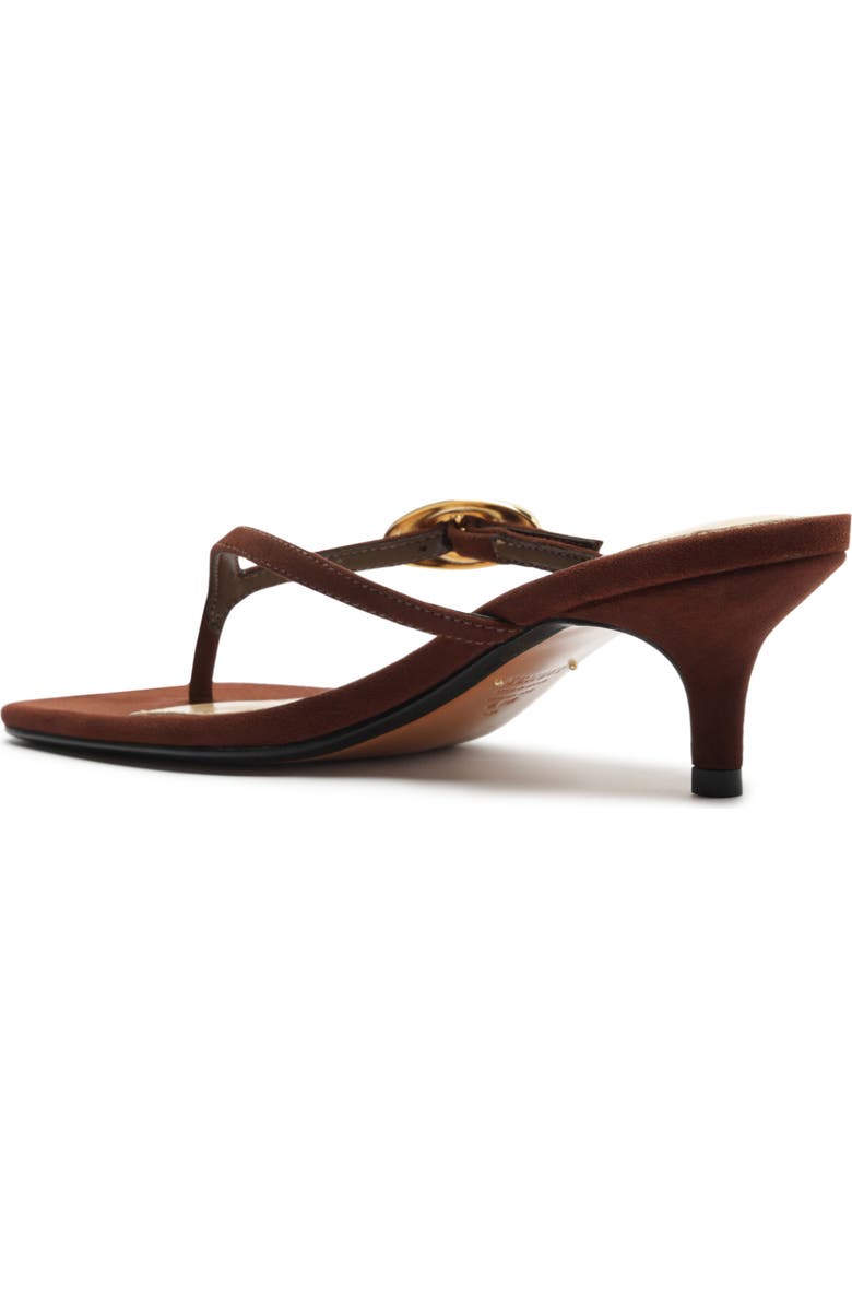 Schutz Miriam Slide Sandal, Alternate, color, Chestnut Brown
