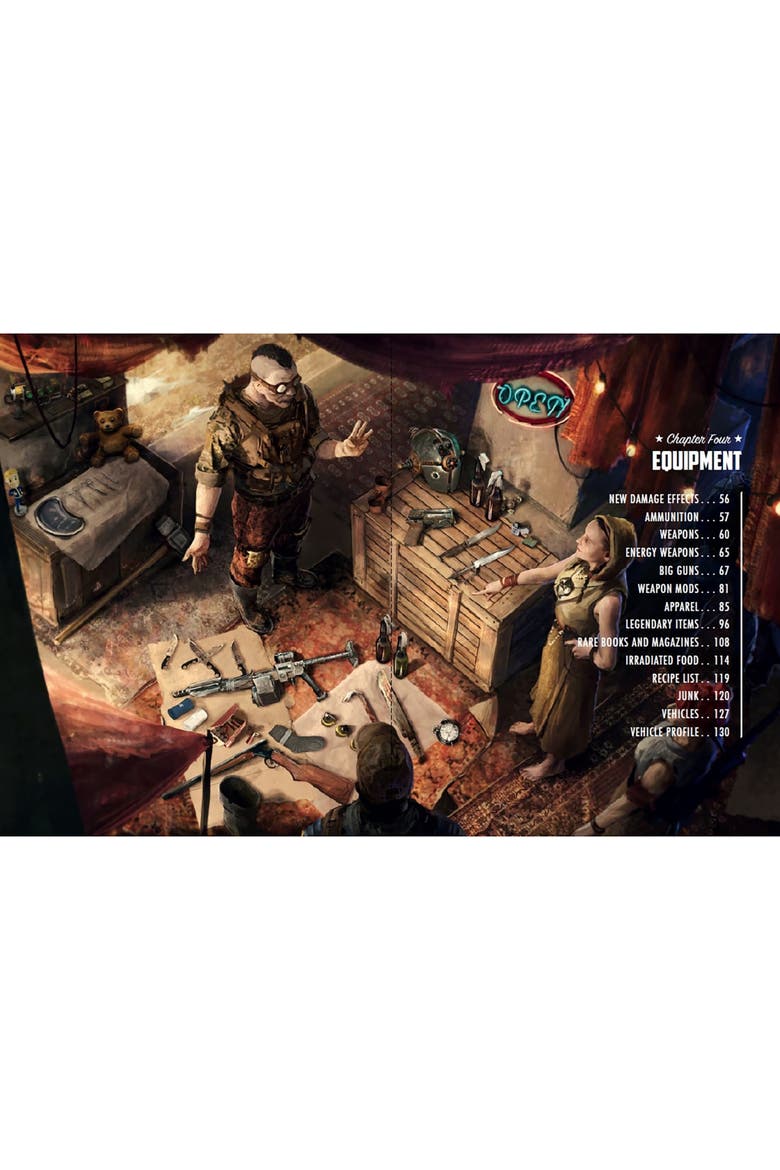 Fallout The Roleplaying Game, Wanderers Guide Book, Alternate, color, Multicolored