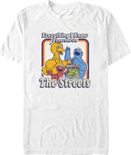 Sesame Street® Men's Everything I Know I Learned on the Streets Short Sleeve Graphic T-Shirt