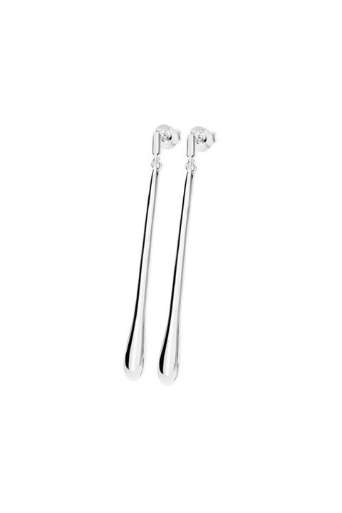 Long Drop Stud Earrings