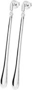 Lucy Quartermaine Long Drop Stud Earrings