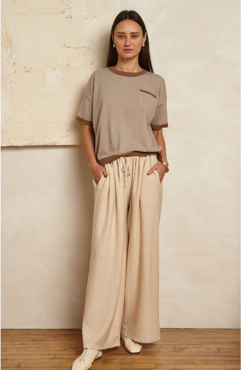 oyun Modern Striped Tee, Alternate, color, 