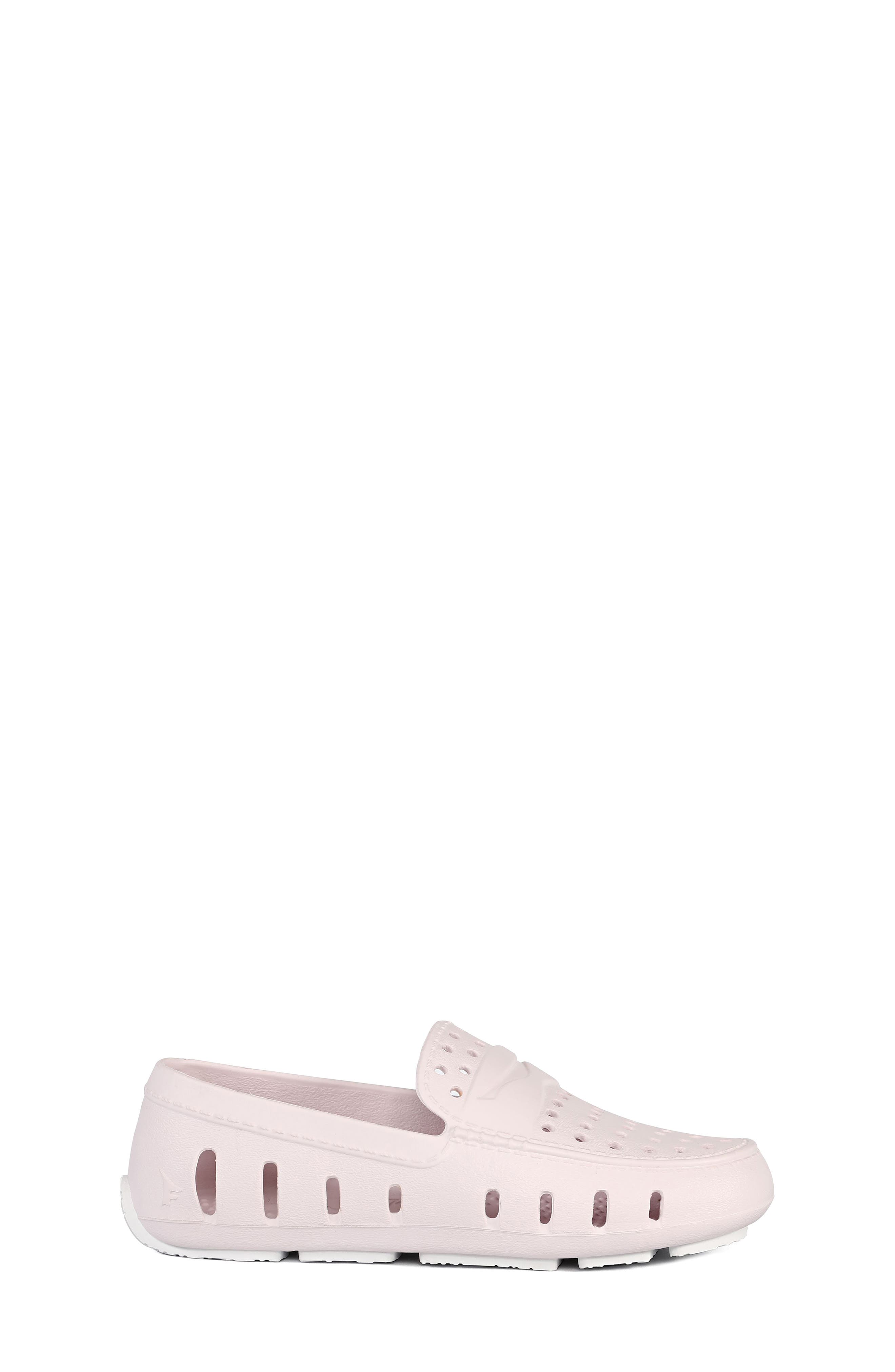Kids' Prodigy Waterproof Driver Loafer, Alternate, color, DUSTY PINK/BRIGHT WHITE