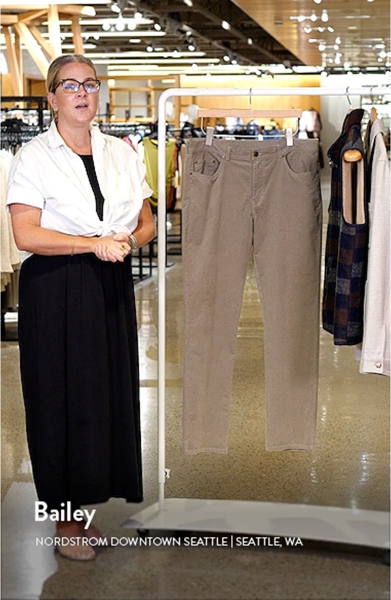 Cotton Stretch Corduroy Pants, sales video thumbnail