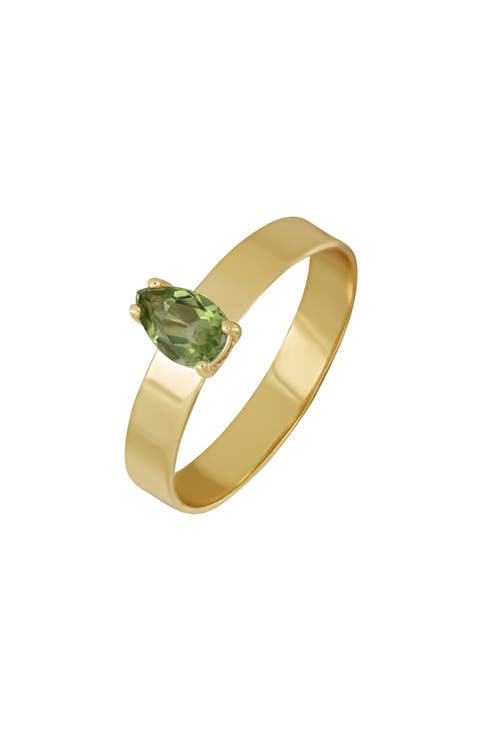 14K Gold Topaz Ring (Trunk Show Exclusive)