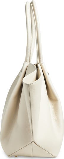 New York Leather East/West Tote