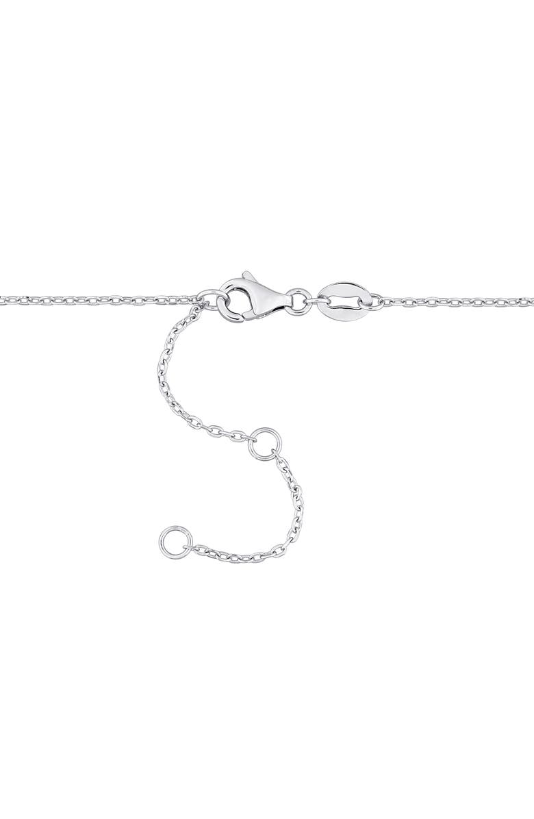 DELMAR Aquamarine Fancy Bead Necklace & Bracelet Set, Alternate, color, Blue