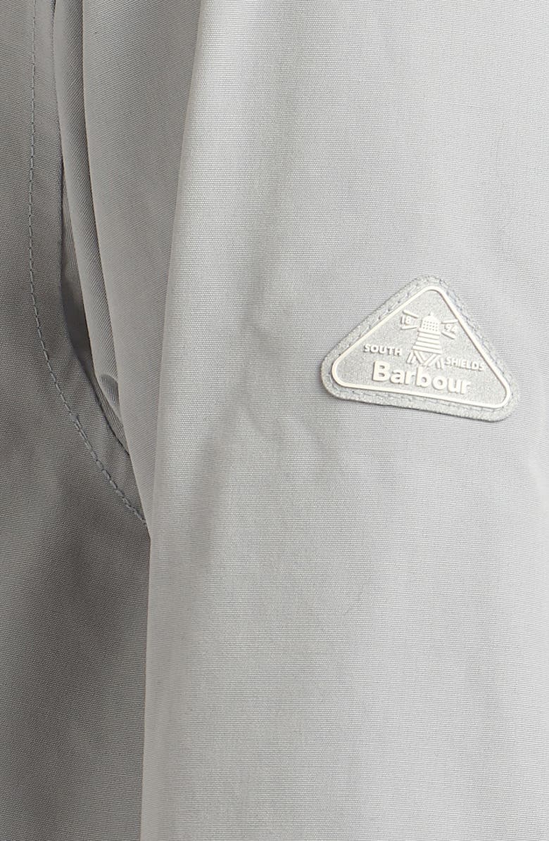 Barbour Swanage Waterproof Hooded Raincoat with Faux Fur Trim, Alternate, color,