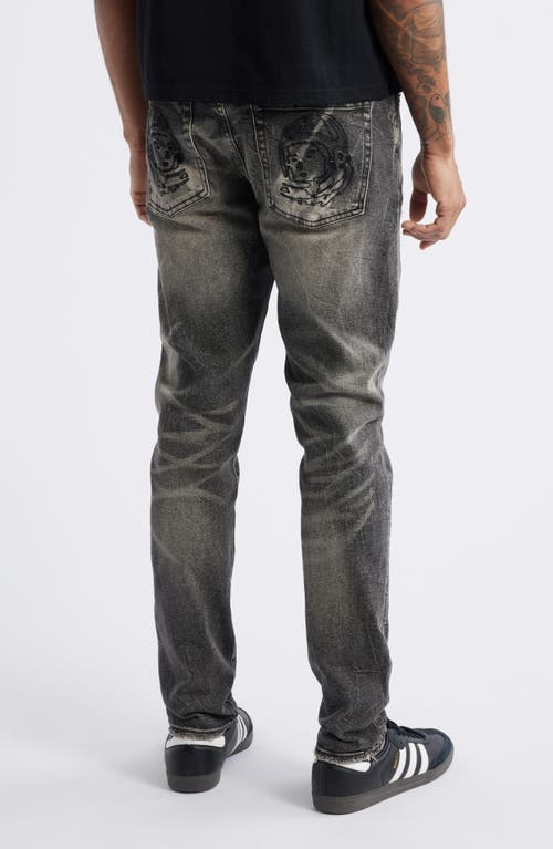 Billionaire Boys Club Bb Trek Slim Fit Distressed Jeans In Gray