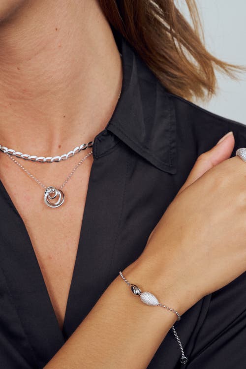 Sif Jakobs Jewellery Necklace Spirale Pianura In Silver