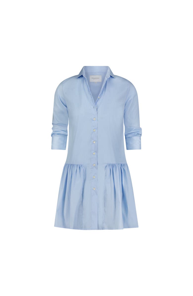 The Shirt by Rochelle Behrens The Drop Waist Shirt Dress, Alternate, color, Blue Dawn