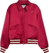 Second Layer Aces Satin Club Jacket