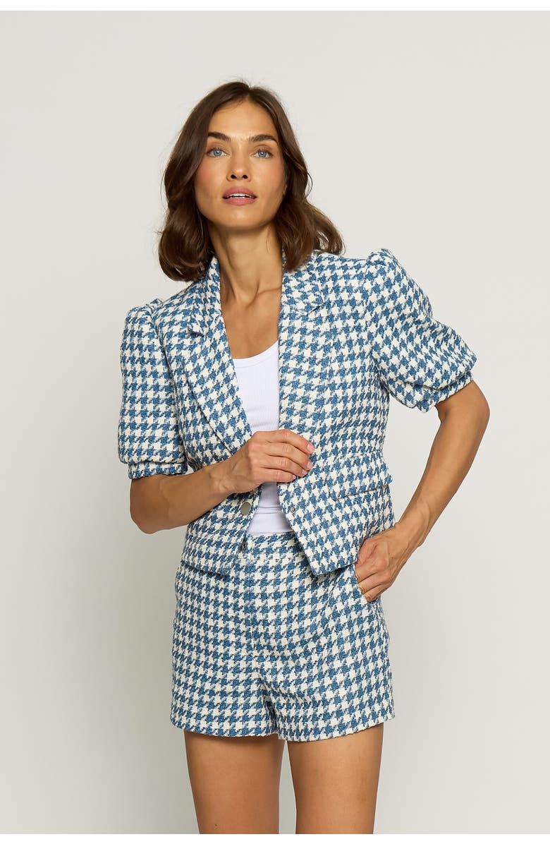 Central Park West Blazer Top, Main, color, Blue