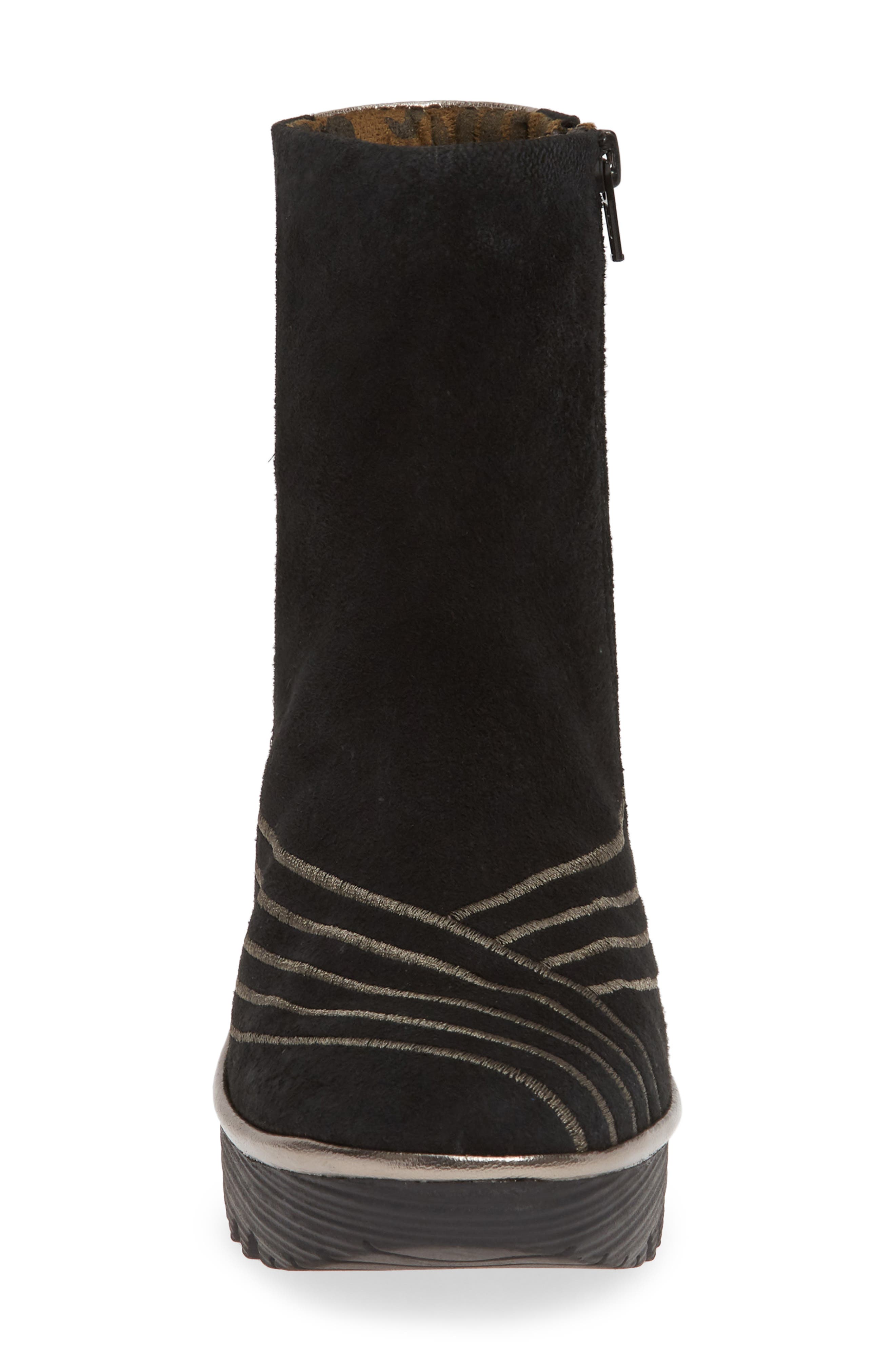 Fly London Yeni Platform Wedge Bootie, Alternate, color, 