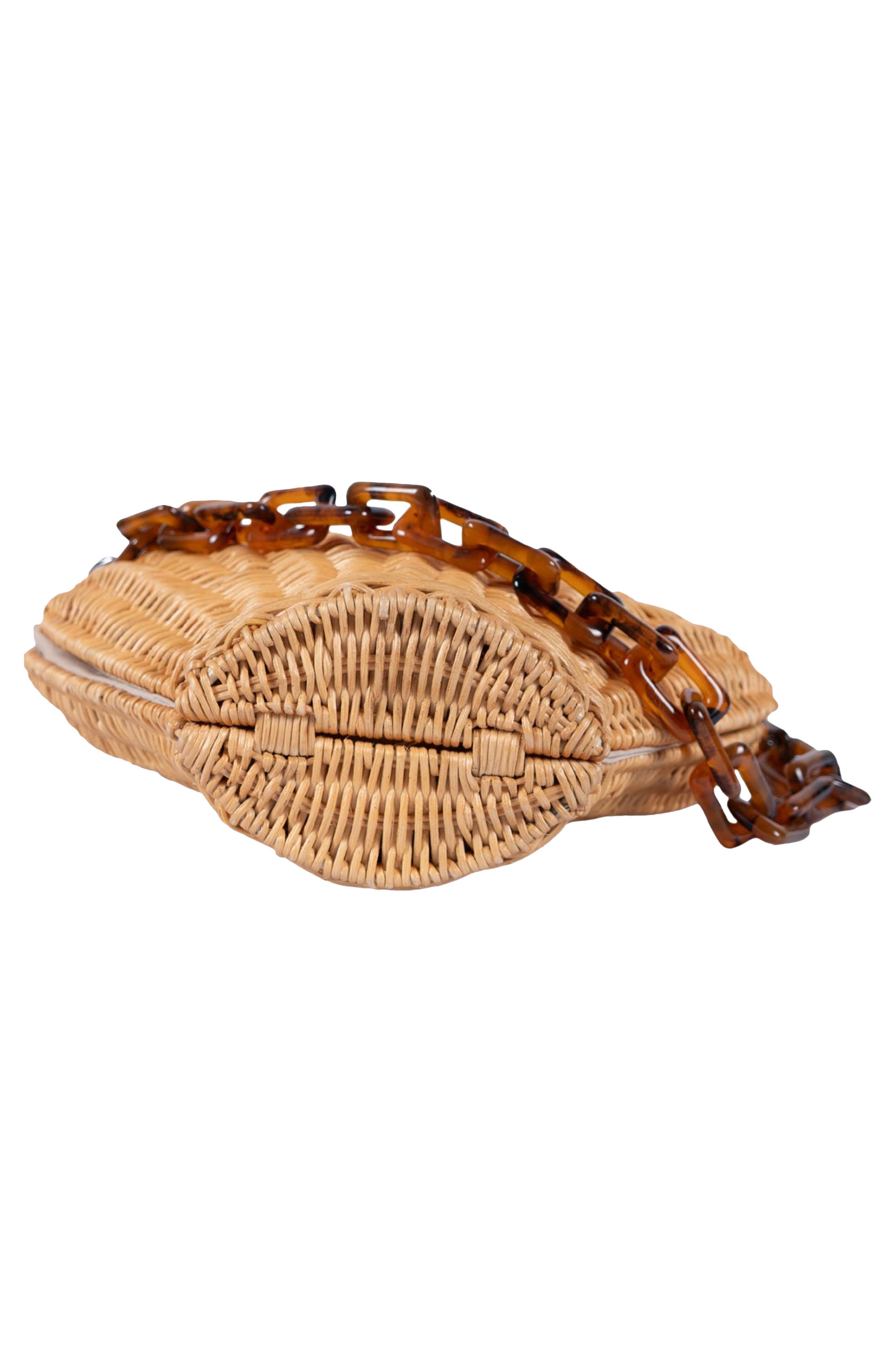 Shellie Shell Basket Bag, Alternate, color, LIGHT BROWN NATURAL