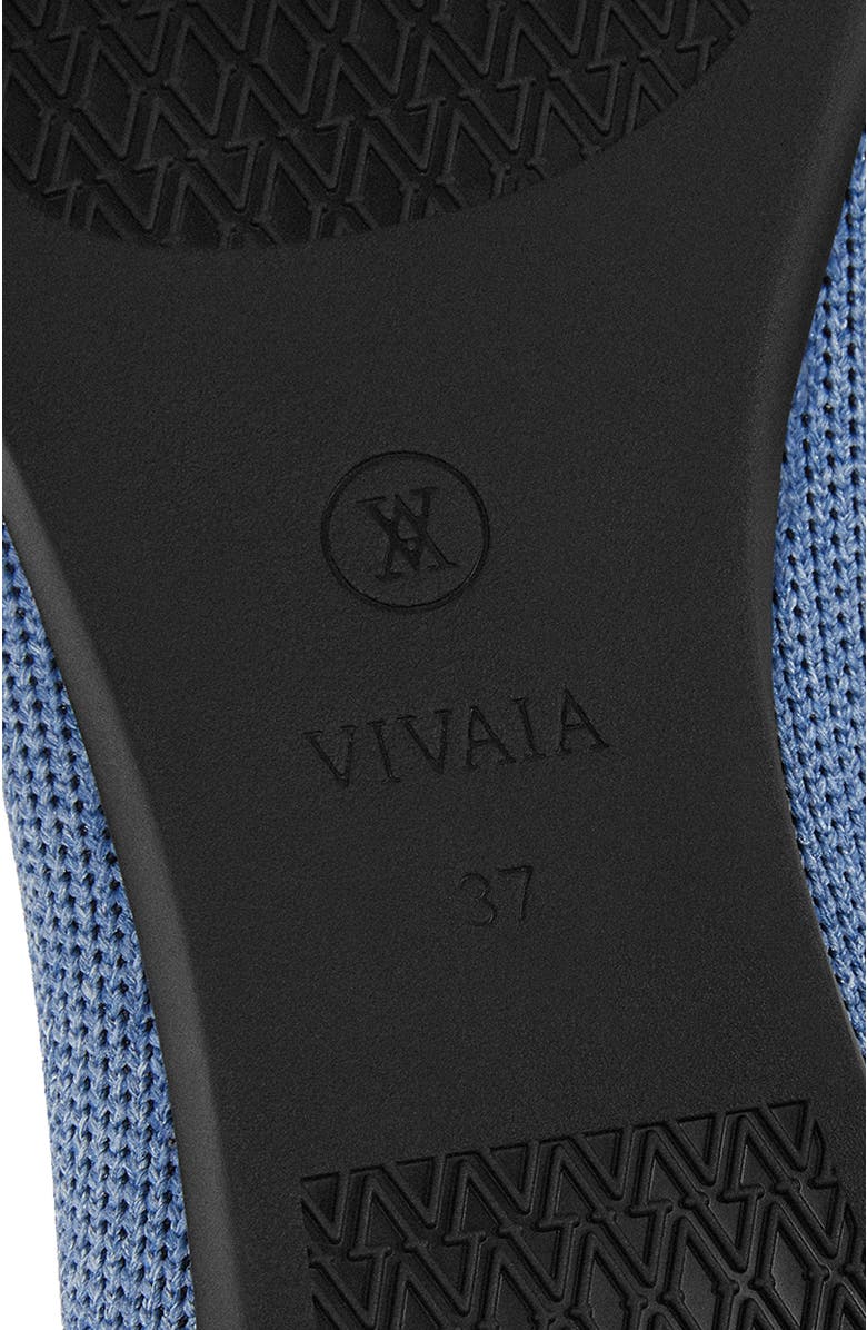VIVAIA Pointed-Toe Bow Loafers, Alternate, color, Denim Navy