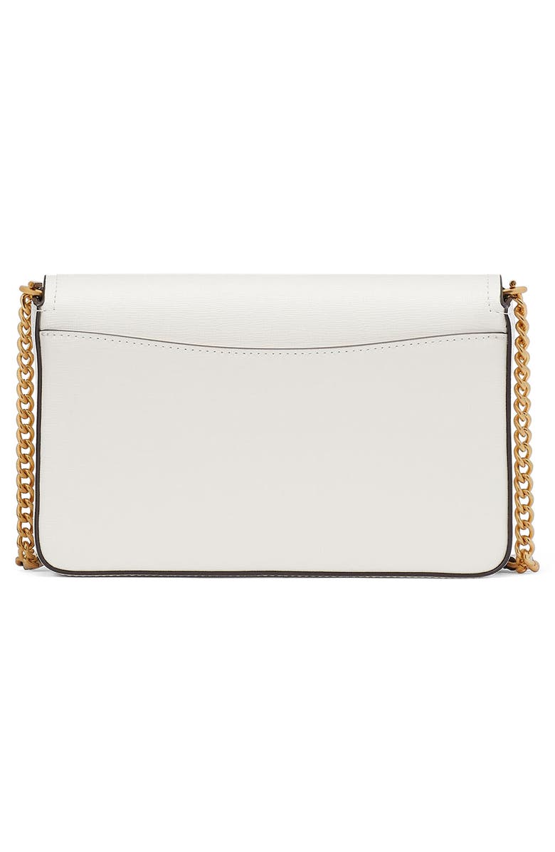 Kate Spade New York floral appliqué leather crossbody bag, Alternate, color,