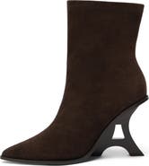 Manière De Voir The Eiffel Heeled Suede Boot