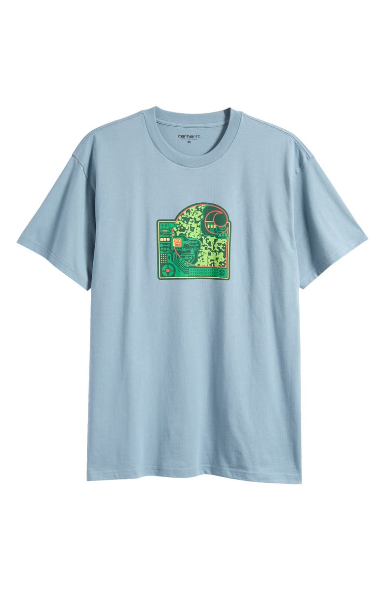 Carhartt Work In Progress Chip Graphic T-Shirt, Alternate, color, Citadel