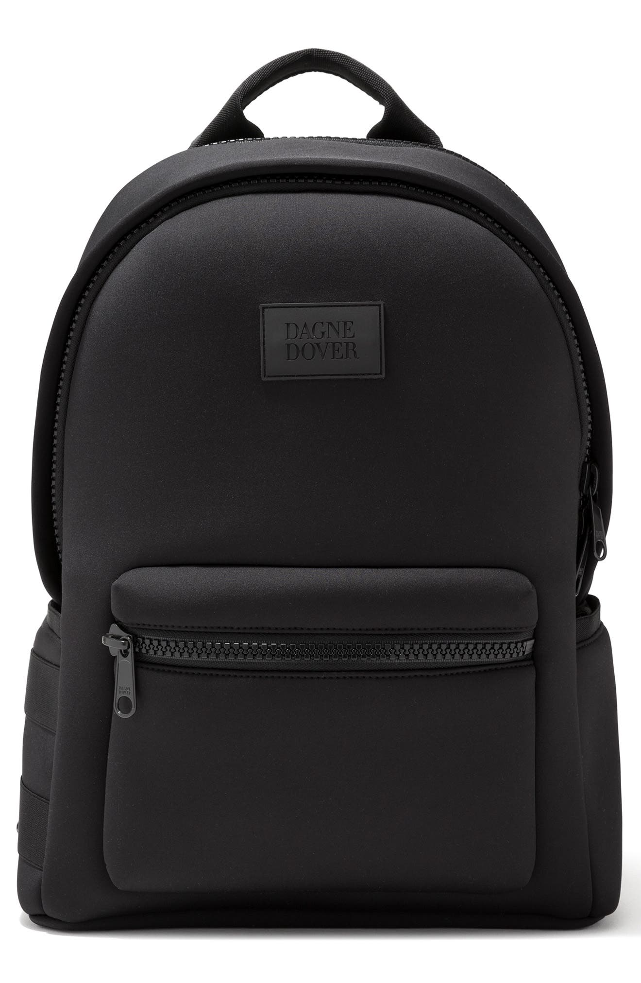 Dagne Dover Dakota Large Neoprene Backpack, Main, color, Onyx