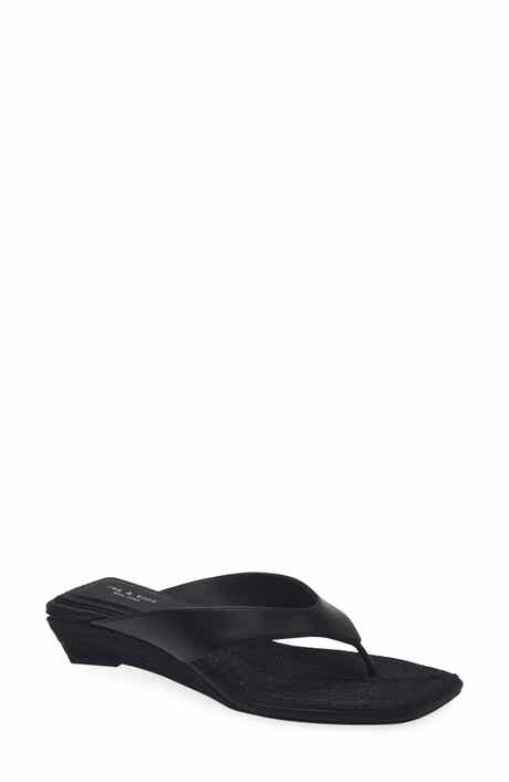 Jo Espadrille Wedge Flip Flop